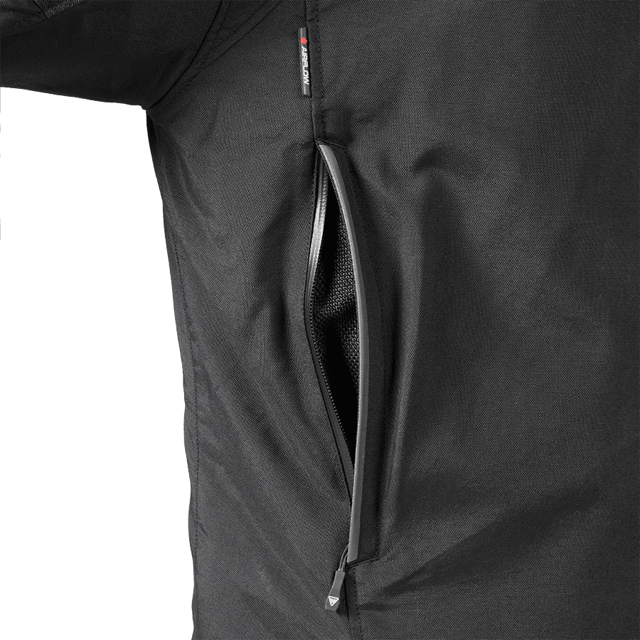 Cranbourne Adventure Tourer Black Jacket | Motorcycle Clothing